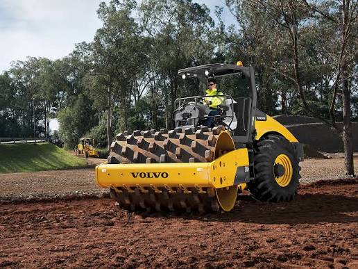 Compactador Volvo pata de cabra